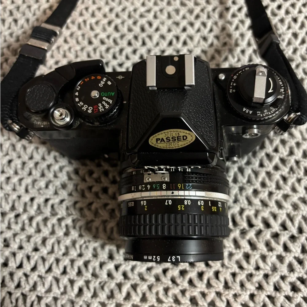 Nikon FE Camera with Nikkor 50mm f/1.8 Lens